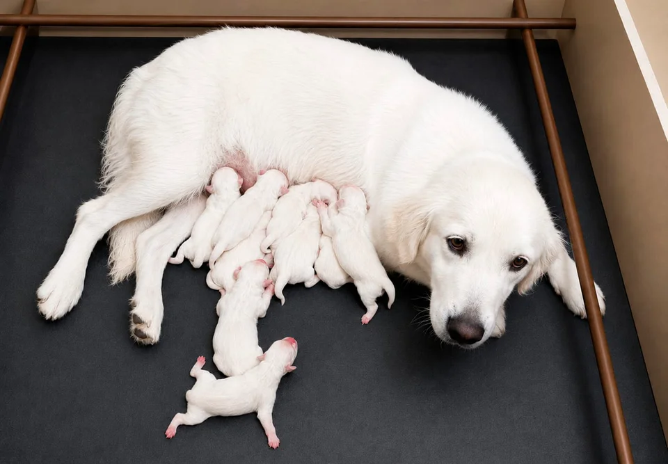Cachorros de Nephtis y Harry